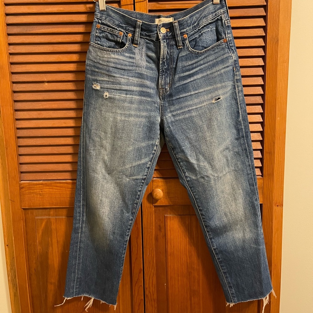 Madewell perfect vintage jeans